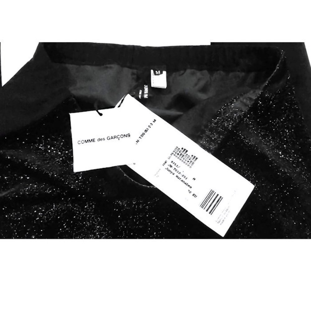 JUNYA WATANABE x COMME des GARCONS Black Glitter Leggings - Picture 4 of 6